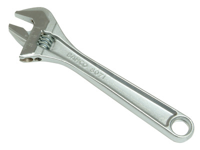 Bahco 8070c Chrome Adjustable Wrench 150mm (6in) - Bahco 80 Series Chrome Plated Finish Adjustable Wrenches with tapered jaws with a measurement scale on the fixed jaw Bahco 8070c Chrome Adjustable Wrench 150mm (6in) - Bahco 80 Series Chrome Plated Finish Adjustable Wrenches with tapered jaws with a measurement scale on the fixed jaw