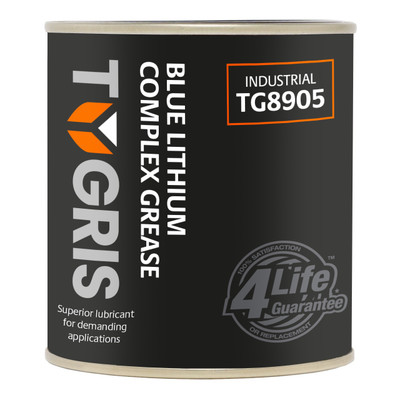 TYGRIS Blue Lithium Complex Grease 500G - TG8905 - TYGRIS Blue Lithium Complex Grease is a specially developed multi-purpose grease for lubricating all types of anti-friction and plain bearings in industrial and automotive applications TYGRIS Blue Lithium Complex Grease 500G - TG8905 - TYGRIS Blue Lithium Complex Grease is a specially developed multi-purpose grease for lubricating all types of anti-friction and plain bearings in industrial and automotive applications