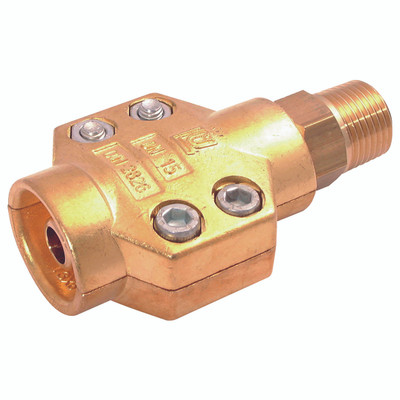 1/2" MALE BRASS STEAM CLAMP & COUPLING - 1" BSP Taper Male, Male Brass, Steam Coupling, 7