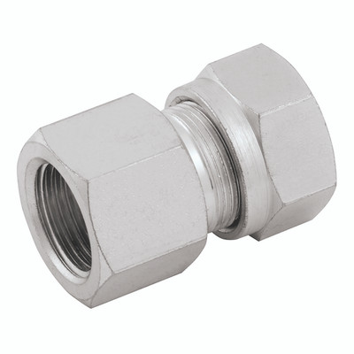 1/4" NB X 1/2" BSP FEM STUD COUPLING - 1/8" BSP Parallel Female x 1/4" Nominal Bore, Hydraulic Imperial Compression Fitting, Female Stud Coupling, Maximum Working Pressure 690 bar, Steel, Betabite HydraulicsAll images used are for illustrative purposes