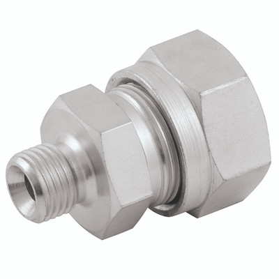 3/4" NB X 3/4" BSP MALE STUD COUPLING - 1/4" BSP Parallel Male x 1/4" Nominal Bore, Hydraulic Imperial Compression Fitting, Male Stud Coupling, Maximum Working Pressure 690 bar, Steel, Betabite HydraulicsAll images used are for illustrative purposes on