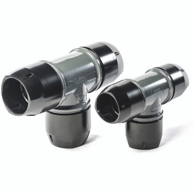 40MM EQ TEE - 20mm, Fitting and Tubing, Equal Tee,  AirnetAll images used are for illustrative purposes only