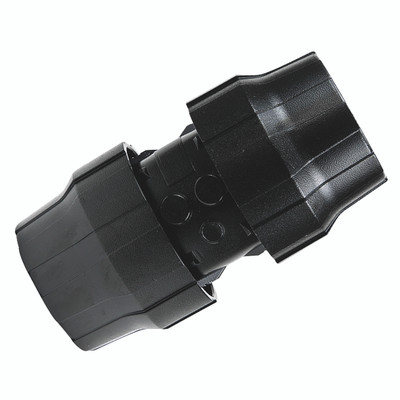 EQUAL COUPING AL 50MM - 20mm Nominal Bore x 20mm Nominal Bore, Aluminium, Black, Equal, Straight Coupling, Ring Main System, Working Temperature -30Ã‚Â°C to +80Ã‚Â°C, AircomAll images used are for illustrative purposes only