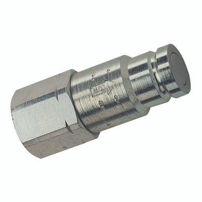 1/4"  BSP FEM PLUG     STEEL "71" SERIES - 3/4" BSP Parallel Female, Hydraulic Quick Release, Plug, Flush Face 71 Series, Yellow Dichromate Plated Steel, Maximum Working Pressure 520 bar, Snap-TiteAll images used are for illustrative purposes only