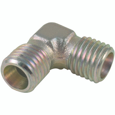 42MM EQUAL ELBOW (L) B/O - 10mm Outside Diameter, Hydraulic DIN 2353 Body Only Fitting, Light Duty, 90Â° Elbow, Chromium Plated Steel, Danfoss WaltechAll images used are for illustrative purposes only