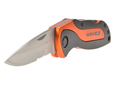 Bahco Sports Knife - The Bahco Sports Knife has a stainless steel blade with a serrated portion