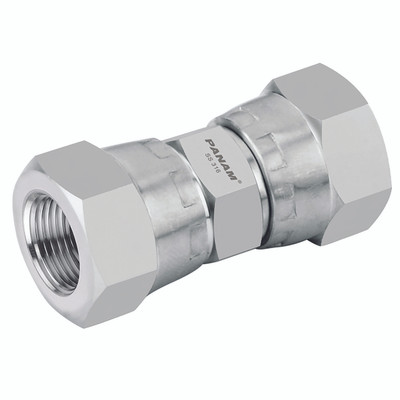 3/4" X 3/4" JIC F/F 10KPSI 316 ADAPTOR - 1