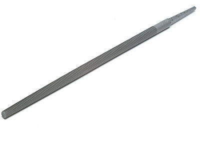 Bahco 1-230-04-3-0 Round Smooth Cut File 100mm (4in) - For filing circular openings or concave surfaces