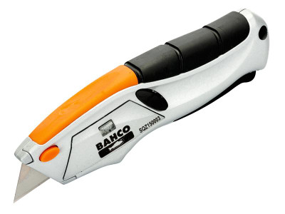 Bahco SQZ150003 Squeeze Knife - The Bahco SQZ150003 Squeeze knife is a retractable utility knife with comfortable rubber grip