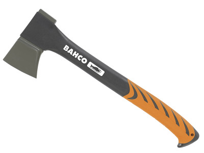 Bahco Splitting Axe Composite Handle 1.55kg - The Bahco Splitting Axe has a head which is forged from carbon steel and entirely hardened and tempered to 51 HRC