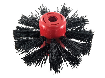 Bailey Z5691 Lockfast Brush 150mm (6in) - The Bailey's Lockfast drain, chimney and flue brush, has a plastic stock and polypropylene bristles