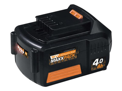 Batavia MAXXPACK Slide Battery Pack 18V 4.0Ah Li-ion - The Batavia MAXXPACK 18V Slide Battery Pack unites one type of battery with a host of different tools