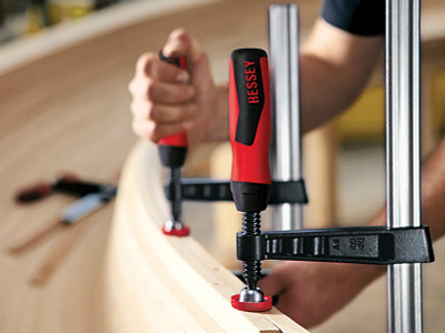 Bessey TG16-2K Malleable Cast Iron Screw Clamp Capacity 160mm - Often copied, never equalled: the original malleable cast iron screw clamps from BESSEY the classic screw clamps dating back to 1936