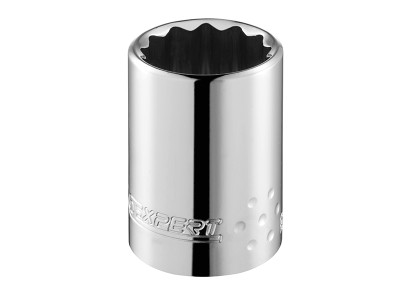Expert Bi-Hexagon Socket 1/2in Drive 8mm - The Britool 1/2in Drive 12-point sockets (metric) are crafted from chrome vanadium steel and finished in high chrome