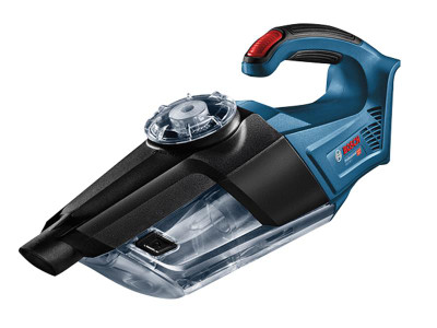 Bosch GAS 18V-1 Handheld Vacuum Cleaner 18V Bare Unit - The Bosch GAS 18V-1 Handheld Vacuum Cleaner has 2 rotational airflows that prevent the filters from clogging, providing persistent and uninterrupted suction power