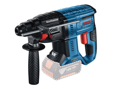 Bosch GBH 18V-21 SDS Plus Hammer Drill 18V Bare Unit + L-BOXX - The Bosch GBH 18V-21 SDS Plus Hammer Drill offers 3 modes of drilling: drilling, hammer drilling and chiselling, with both forward and reverse rotation