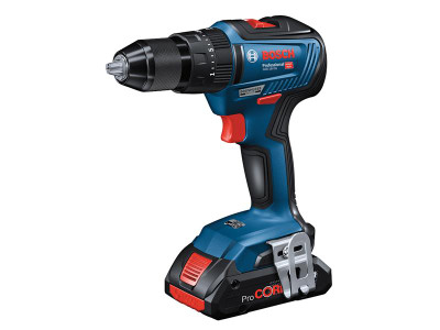 Bosch GSB 18V-55 Light Series Brushless Combi Drill 18V 2 x 2.0Ah Li-ion - The Bosch GSB 18V-55 Light Series Brushless Combi Drill is an entry-level drill for professionals which offers higher efficiency, without the price tag
