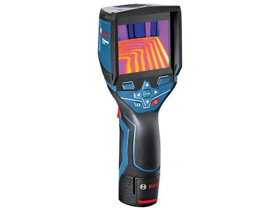 Bosch GTC 400 C Professional Thermal Camera 12V 1 x 1.5Ah Li-ion - The Bosch GTC 400 C Professional Thermal Camera has been designed for use in the following trades: heating, ventilation &amp; air conditioning (HVAC), electricity, window installation o