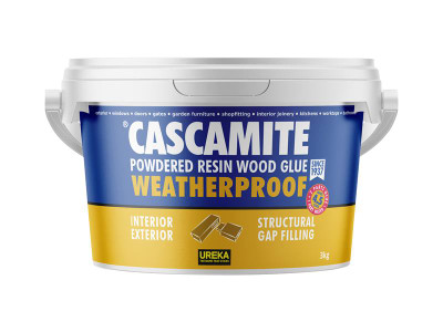 Cascamite Cascamite One Shot Structural Wood Adhesive Tub 3kg - Cascamite is specially formulated for exterior joinery exposed to the weather