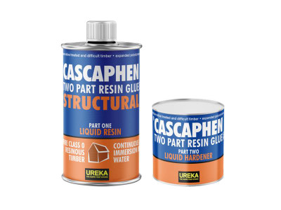 Cascamite Cascaphen 2-Part Wood Glue 670g - The Cascaphen 2-Part Wood Glue has been specially developed for waterproof exterior use