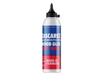 Cascamite Cascarez Fast Grab Wood Adhesive 250ml - Cascarez Fast Grab Wood Adhesive bonds in ten minutes, for fast assembly work