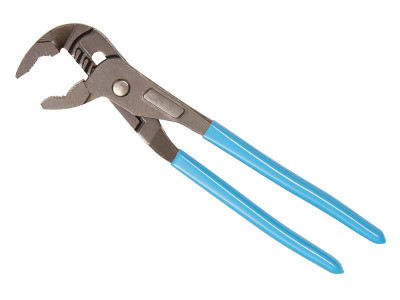 Channellock Griplock Tongue and Groove Pliers 250mm (10in) - The Channellock Griplock Pliers have an ergonomically designed offset head that provides high leverage