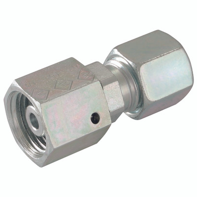 RED INSERT H.DUTY 30X14 - 10mm Outside Diameter x 6mm Outside Diameter, Hydraulic DIN 2353 Compression Fitting, Light Duty, Reducing Coupling, Chromium Plated Steel, Maximum Working Pressure 800 bar, Danfoss WaltechAll images used are for illustrative
