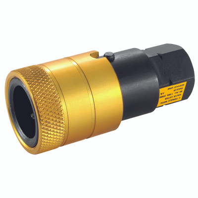 F COUPLING M22 C/W LIFT VALVE BS AU138B - M22 Metric Female, Pneumatic Quick Release, Valved, Coupling, Female with Lift Valve, Service, Air Brake Component, British Standard, Air ProAll images used are for illustrative purposes only