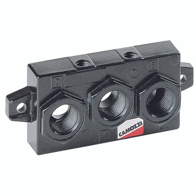 ISO 1 END BLOCK FOR MANIFOLD SUB-BASE - Series 9, End Block, For Manifold Sub-base, To suit ISO 1,CamozziAll images used are for illustrative purposes only ISO 1 END BLOCK FOR MANIFOLD SUB-BASE - Series 9, End Block, For Manifold Sub-base, To suit ISO 1,CamozziAll images used are for illustrative purposes only