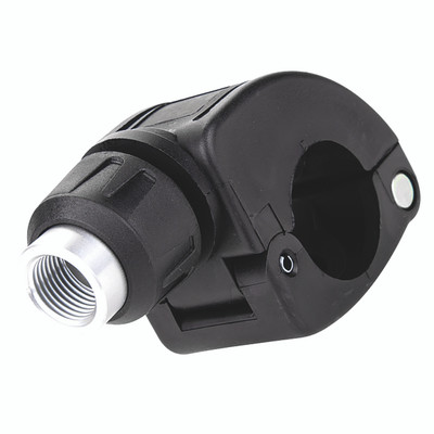 QUICK SADDLE BRANCH WITH FEM AL 50MM 3/4 - 1/2" BSP Parallel Quick Branch x 25mm Nominal Bore, Black, Technopolymer, Saddle Clamp, Ring Main System, Working Temperature -15Ã‚Â°C to +65Ã‚Â°C, AircomAll images used are for illustrative purposes only