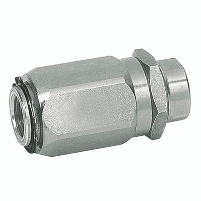 1/4" BARREL FCV C/W CHECK - 1/4" BSP Parallel Female, Threaded Hydraulic, Barrel, with Check, Flow Control Valve, Buna Seal, Zinc Plated Steel, 20 Litres per Minute, Maximum Working Pressure 300 bar, FT ProAll images used are for illustrative purposes 1/4" BARREL FCV C/W CHECK - 1/4" BSP Parallel Female, Threaded Hydraulic, Barrel, with Check, Flow Control Valve, Buna Seal, Zinc Plated Steel, 20 Litres per Minute, Maximum Working Pressure 300 bar, FT ProAll images used are for illustrative purposes