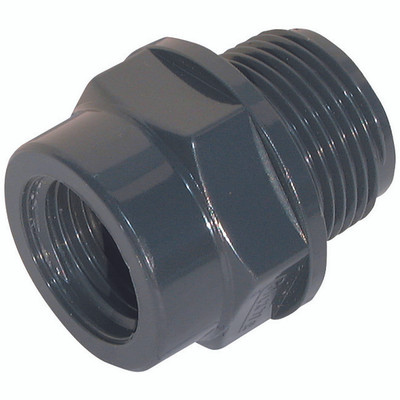 4" X 3" BSPP REDUCING M/F - 1" BSP Parallel Male x 1/2" BSP Parallel Female, UPVC Threaded Fitting, Wras Approved, Reducer, Working Temperature 0°C to +60°C, Maximum Working Pressure 0 to 12 bar, ComerAll images used are for illustrative purposes 4" X 3" BSPP REDUCING M/F - 1" BSP Parallel Male x 1/2" BSP Parallel Female, UPVC Threaded Fitting, Wras Approved, Reducer, Working Temperature 0°C to +60°C, Maximum Working Pressure 0 to 12 bar, ComerAll images used are for illustrative purposes