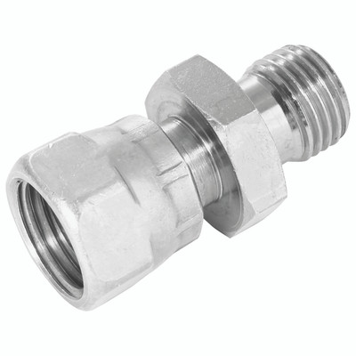 1.1/4"BSPP 60 CONEX1.11/16"SORFS M/F SWV - 1/4" BSP Parallel Male x 9/16" SAE Female, Hydraulic Adaptor Steel, 60° Cone x O-Ring Swivel Female, Zinc Plated Mild Steel, Maximum Working Pressure 289 bar, Burnett & HillmanAll images used are for illust 1.1/4"BSPP 60 CONEX1.11/16"SORFS M/F SWV - 1/4" BSP Parallel Male x 9/16" SAE Female, Hydraulic Adaptor Steel, 60° Cone x O-Ring Swivel Female, Zinc Plated Mild Steel, Maximum Working Pressure 289 bar, Burnett & HillmanAll images used are for illust