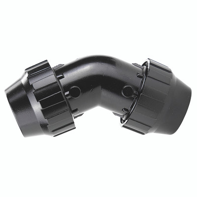 45O ELBOW AL 32MM - 20mm Nominal Bore, Black, Aluminium, 45° Equal Elbow, Ring Main System, Working Temperature -30°C to +80°C, AircomAll images used are for illustrative purposes only 45O ELBOW AL 32MM - 20mm Nominal Bore, Black, Aluminium, 45° Equal Elbow, Ring Main System, Working Temperature -30°C to +80°C, AircomAll images used are for illustrative purposes only