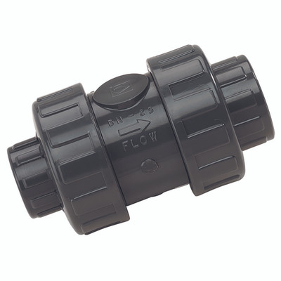 1"     BSP F/F PVC 16 BAR NONRETURN VALV - 1/2" BSP Parallel Female, Threaded, Non-return Valve, PVC, EPDM Seal, Maximum Working Pressure 10, bar, Air-ProAll images used are for illustrative purposes only