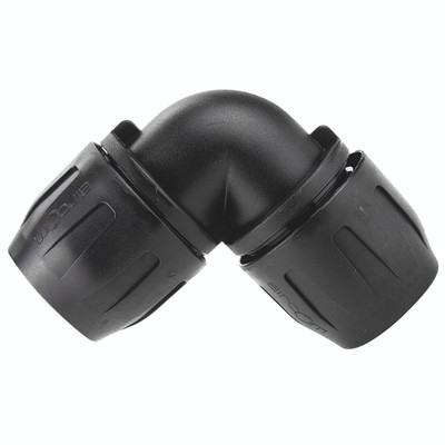 90O ELBOW PA 32MM - 16mm Nominal Bore, Black, Technopolymer, 90° Equal Elbow, Ring Main System, Working Temperature -15°C to +65°C, AircomAll images used are for illustrative purposes only 90O ELBOW PA 32MM - 16mm Nominal Bore, Black, Technopolymer, 90° Equal Elbow, Ring Main System, Working Temperature -15°C to +65°C, AircomAll images used are for illustrative purposes only