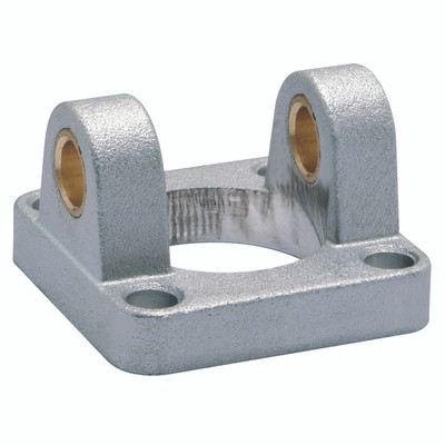 40 FRONT FEMALE RUN MOD H AND C-H - 32mm Bore, ISO/VDMA Cylinder Mounting, Front Female Trunnion Mount, Mod H and CH, to Suit 32, 60, 61 Series, Zinc Plated Steel, Working Temperature 0Â¬âˆžC to +80Â¬âˆžC, CamozziAll images used are for illustrative pu