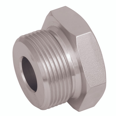 KR 3/4 X 3/8 BSP REDUCING BUSH - 5/8" BSP Parallel Male x 1/2" BSP Parallel Female, Hydraulic Adaptor Steel, Reducing, Bush, Corrosion Resistance CR3 Compliant High Grade Mild Steel, Maximum Pressure 680 bar, KR500All images used are for illustrative p KR 3/4 X 3/8 BSP REDUCING BUSH - 5/8" BSP Parallel Male x 1/2" BSP Parallel Female, Hydraulic Adaptor Steel, Reducing, Bush, Corrosion Resistance CR3 Compliant High Grade Mild Steel, Maximum Pressure 680 bar, KR500All images used are for illustrative p