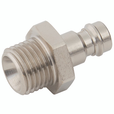 1/8' BSP MALE S-LOCK PLUG - 1/8" BSP Parallel Male Plug, Male BSP Parallel Series 21KS, Safety Lock, Pneumatic Quick Release, Non Valved, Brass Nickel Plated, Working Temperature -20°C to +100°C, Maximum Working Pressure 35 bar, Parker RectusAll 1/8' BSP MALE S-LOCK PLUG - 1/8" BSP Parallel Male Plug, Male BSP Parallel Series 21KS, Safety Lock, Pneumatic Quick Release, Non Valved, Brass Nickel Plated, Working Temperature -20°C to +100°C, Maximum Working Pressure 35 bar, Parker RectusAll