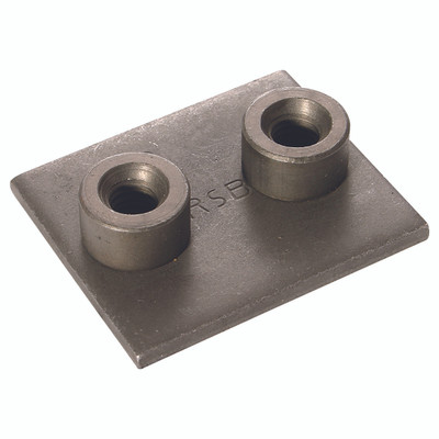 MULTI WELD PLATE EXT SERIES A GROUP 3 - Hydraulic Tube Clamp, Series A Light Duty, Multiple Weld Plate, Group 1, Steel, RSBAll images used are for illustrative purposes only