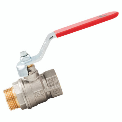 STD FLOW BALL VALVE M/F 3/4" - 1" BSP Parallel Male x 1" BSP Parallel Female, Type 217, Vienna, Standard Flow Ball Valve, Nickel Plated Brass, Working Temperature -20Â°C to +150Â°C, Maximum Working Pressure 30 bar, ITAPAll images used are for illustrat