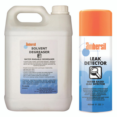 WATER BASED LEAK DETECTOR 400ML - Inspection and Detection, Water Based, Leak Detector, 400ml Aerosol, AmbersilAll images used are for illustrative purposes only WATER BASED LEAK DETECTOR 400ML - Inspection and Detection, Water Based, Leak Detector, 400ml Aerosol, AmbersilAll images used are for illustrative purposes only