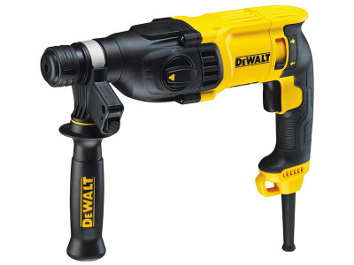 Dewalt D25133KL SDS Plus 3 Mode Hammer Drill 800W 110V - The DEWALT D25133K SDS 3 Mode Hammer Drill is ideal for drilling anchor and fixing holes into concrete and masonry from 4 to 26mm in diameter