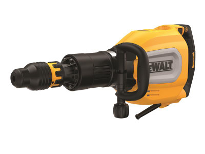 Dewalt D25911K SDS-Max Demolition Hammer 11kg 110V - DEWALT D25911K SDS-Max Demolition Hammer with a brushless motor offers increased durability with reduced maintenance