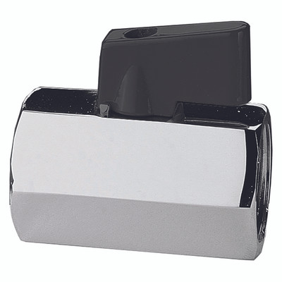 3/4" ITAP MINI BALL VALVE FEM BLACK - 1/4" BSP Parallel, Mini Ball Valve, Black, Nickel Plated Brass, Working Temperature 0°C to +90°C, Maximum Working Pressure 15 bar, ITAPAll images used are for illustrative purposes only 3/4" ITAP MINI BALL VALVE FEM BLACK - 1/4" BSP Parallel, Mini Ball Valve, Black, Nickel Plated Brass, Working Temperature 0°C to +90°C, Maximum Working Pressure 15 bar, ITAPAll images used are for illustrative purposes only