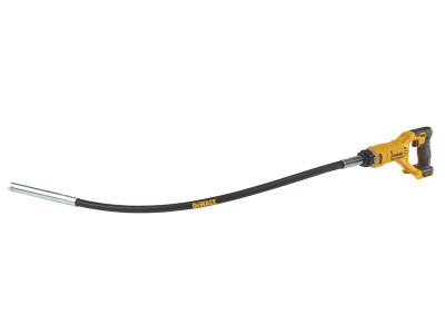 Dewalt DCE531N XR Concrete Vibrator 18V Bare Unit - The DEWALT DCE531 XR Concrete Vibrator removes air from concrete forms to strengthen concrete and improve consistency of mix