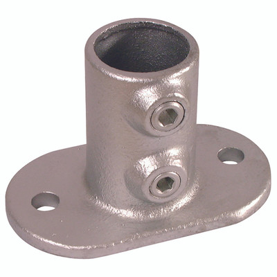 SIZE 4 BASE PLATE PIPE CLAMPS H.RAIL - 26