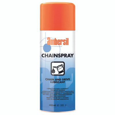 FLT CHAINLUBE 500ML - Lubrication, Chain and Drive Lubricant, Chainspray and FLT Chain Spray, 400ml Aerosol, AmbersilAll images used are for illustrative purposes only