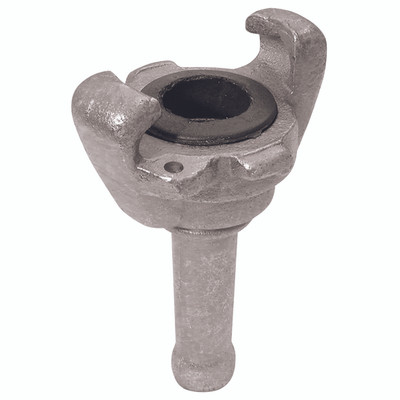 QC1 CLAW COUPLING 3/4" HOSETAIL PLATED - QC1 Hose Tail, Double Lock QC Claw Coupling, to Suit Hose Inside Diameter 1", Plated, Maximum Working Pressure 7 bar, JaymacAll images used are for illustrative purposes only