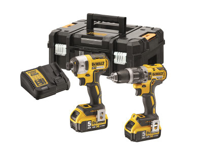 Dewalt DCK266P2LR XR Brushless Lanyard Ready Kit 18V - The DEWALT DCK266P2LR XR Brushless Lanyard Ready Kit contains the following:</p>  1 x 18V DCD796 XR Brushless Combi Drill has an ultra-compact, lightweight design